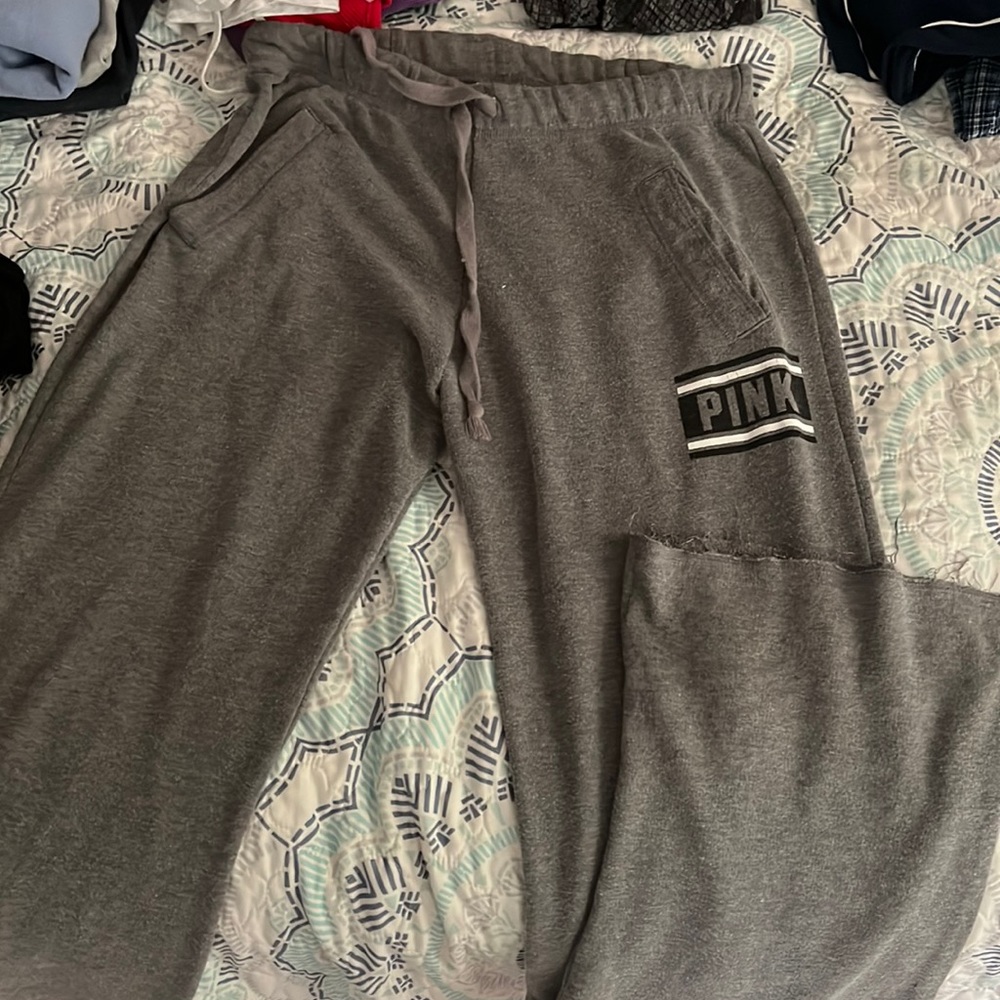 Pink sweats